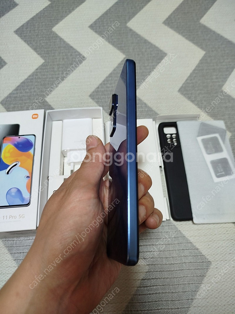 (개인) 홍미노트11pro 5g 6+2램 128롬 박스...--4