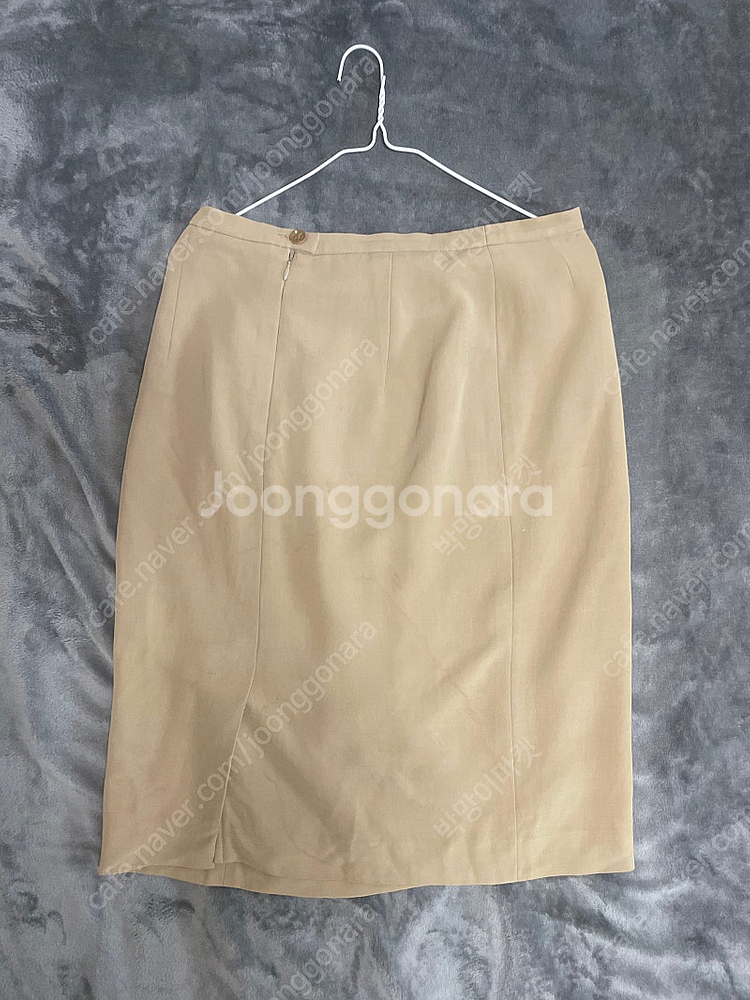 막스마라 베이지 스커트 정품--0