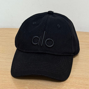 알로 alo 캡 블랙 모자