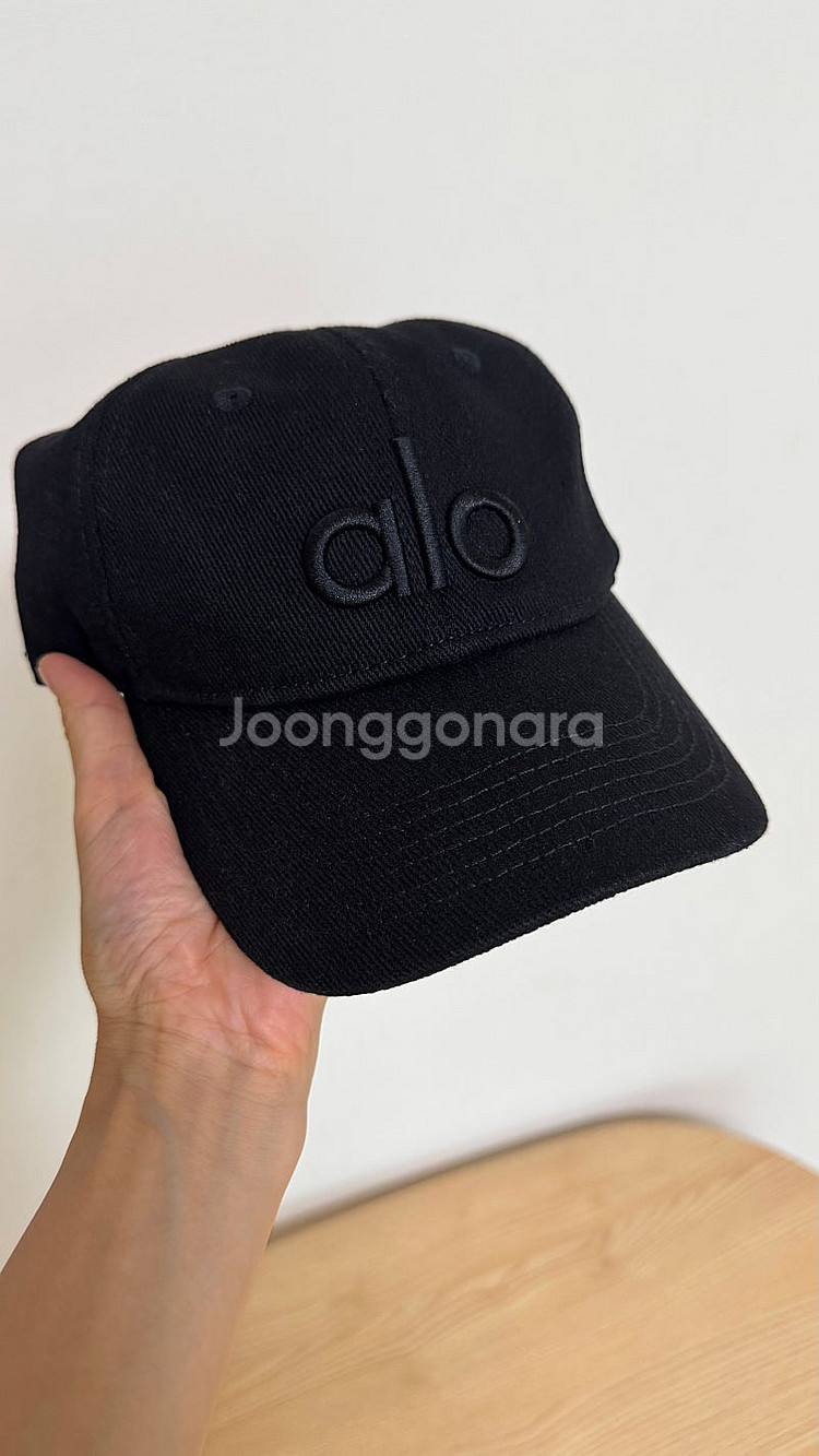알로 alo 캡 블랙 모자--9