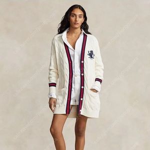 폴로 랄프로렌 우먼 케이블 니트 코튼 크리켓 가디건 미개봉 새상품 스몰