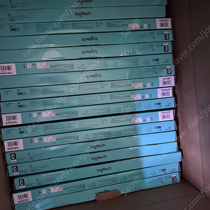 로지텍 K120 키보드 17개