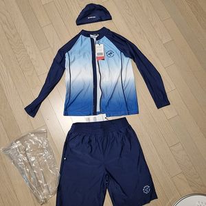 블랙야크 키즈175 새상품 수영복세트