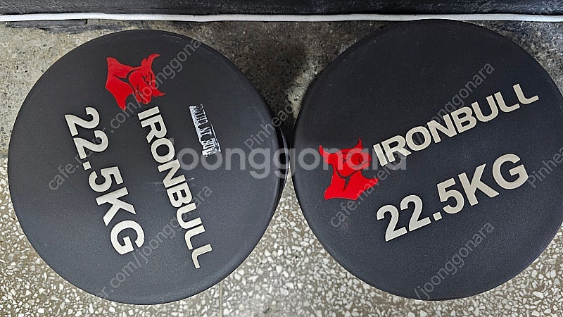 아이언불 TPU 우레탄 덤벨(아령) 22.5kg 두개/...--0