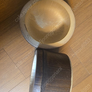 천연 대나무 통