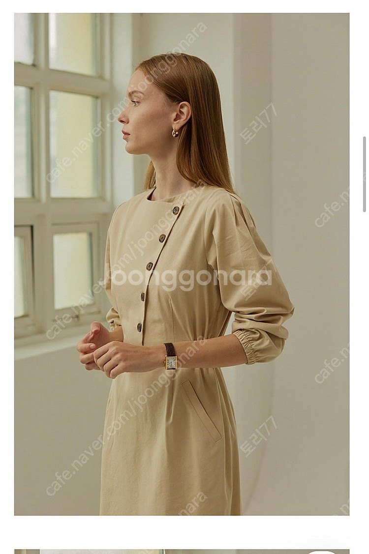 (가격내림) 망고매니플리즈 킨더버튼 원피스--2