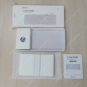 크로셀 C-FLIP PURE 접이식 블루투스 키보드