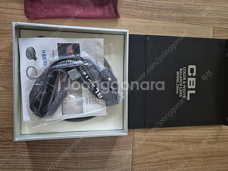 CBL렌즈(화이트밸런스 설정도구)--3