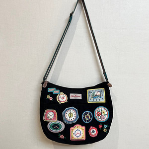 캐스키드슨 시계 패치 숄더백/크로스백