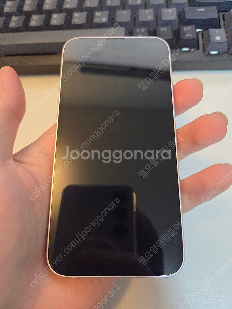 아이폰 13 미니 핑크 128gb 판매합니다.--1