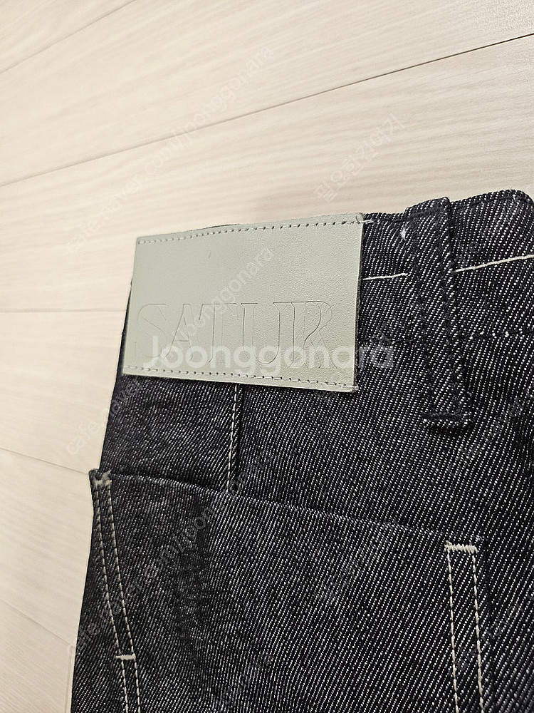 세터 SATUR 알라모 캐비어 데님진/ S사이즈--3