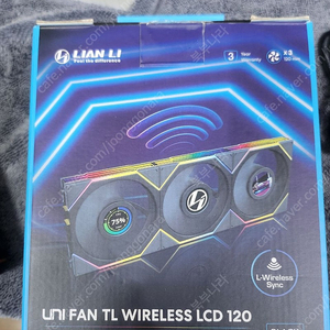 리안리 UNI FAN TL Wireless LCD 120, 140 팝니다.