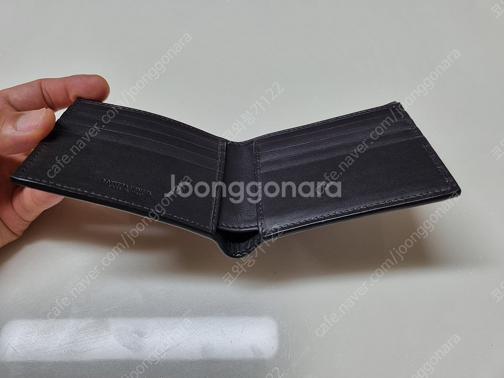 보테가 베네타 남성 반지갑 정품 새제품--6
