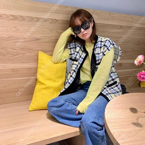 11am 트위드베스트 조끼