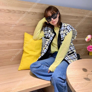 11am 트위드베스트 조끼