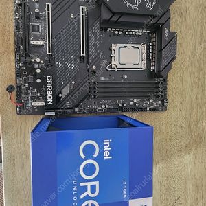 i9 12900k cpu, msi z690 carbon wifi 메인보드(ddr5), 딥쿨 ls720 argb 수냉쿨러, zotac rtx3070ti, rtx3070 그래픽카드