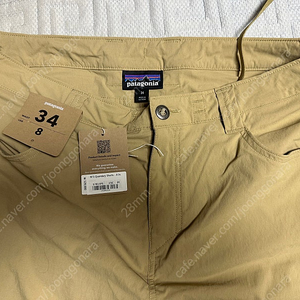 파타고니아 퀀더리 팬츠 반바지 34