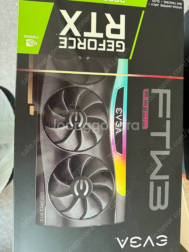 EVGA 3090 FTW3 팝니다. 풀박스 상태 좋은--1