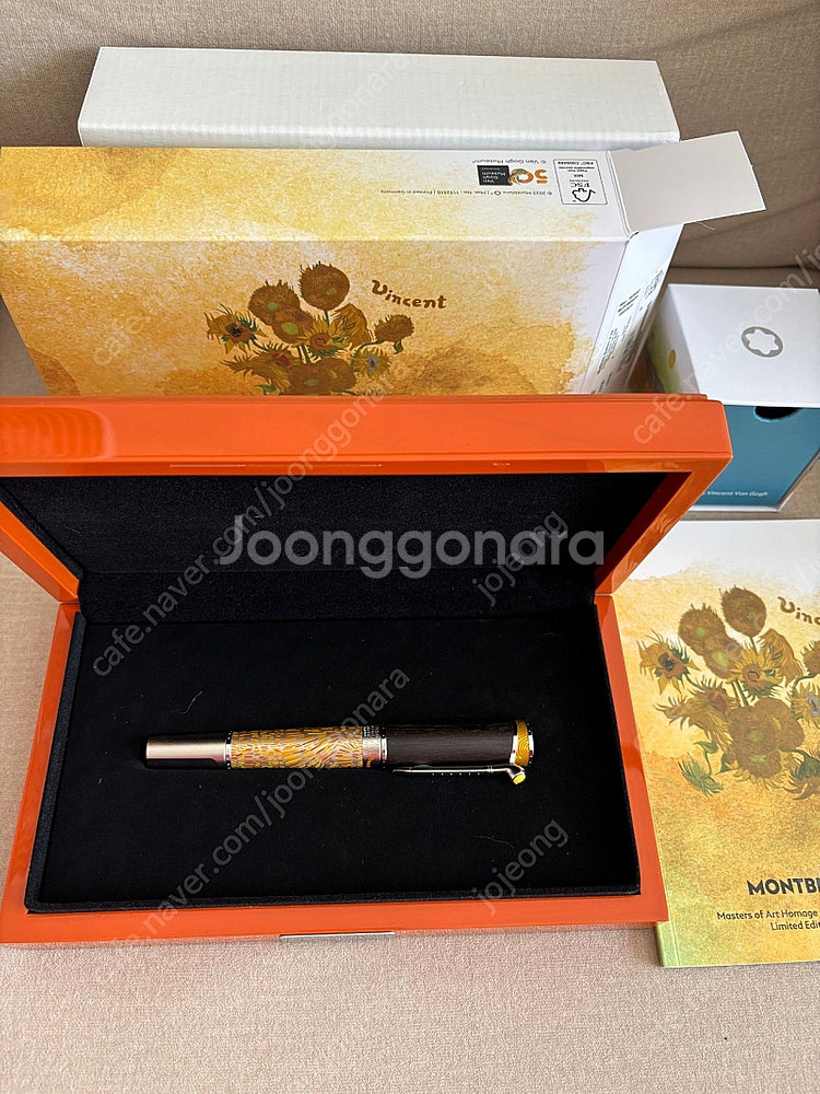몽블랑 고흐 만년필--1
