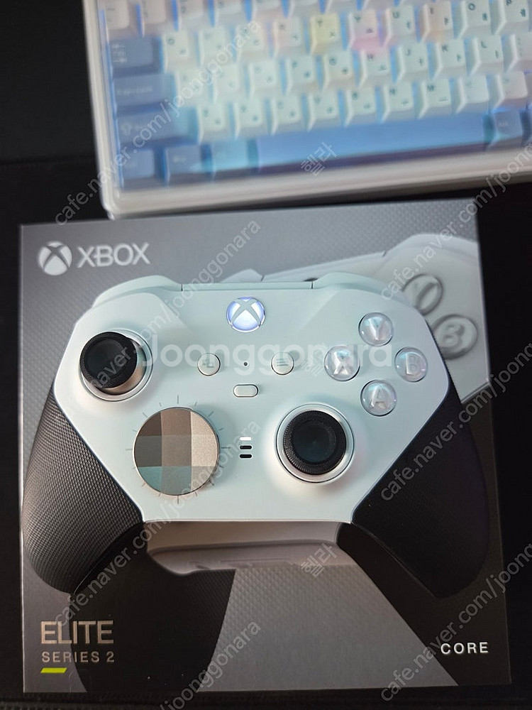 Xbox 엘리트 2 코어 컨트롤러 화이트 + 컴포넌트 ...--0