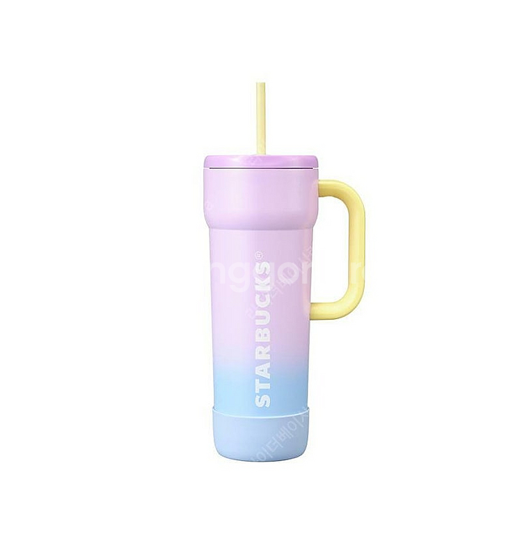 스타벅스 SS 캠퍼스 베어리 단테 핸들 콜드컵 710ml 미사용 새상품--3