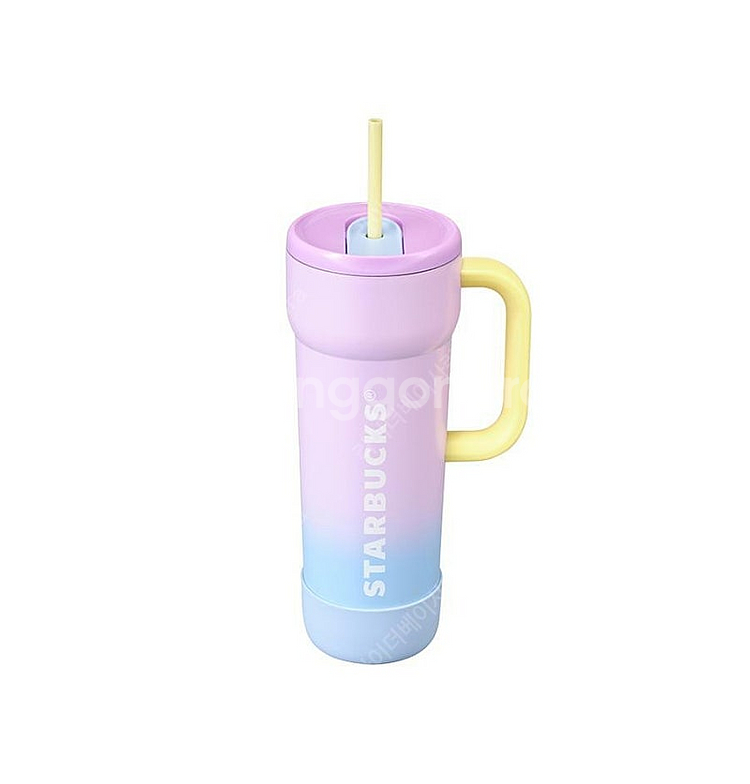 스타벅스 SS 캠퍼스 베어리 단테 핸들 콜드컵 710ml 미사용 새상품--4