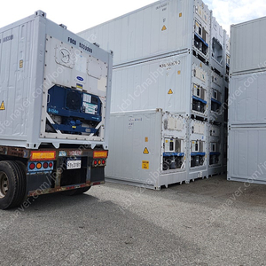 냉동, 냉장 컨테이너(수출 해운용 정품)