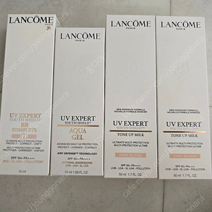랑콤 UV 선크림 50ml 톤업, 아쿠아젤 (개당 45000원)