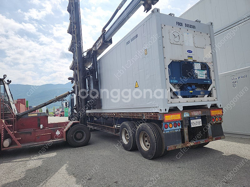 냉동, 냉장 컨테이너(수출 해운용 정품)--1