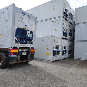 냉동, 냉장 컨테이너(수출 해운용 정품)