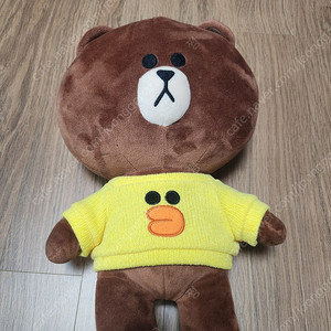 라인프렌즈 브라운 곰인형 반값택포