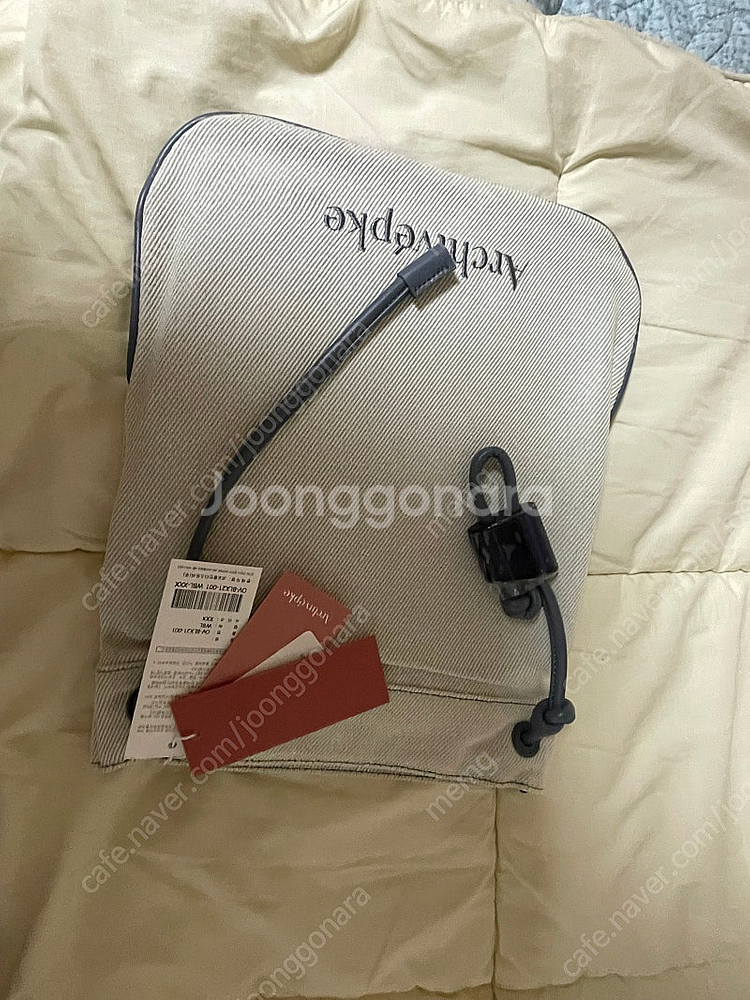 아카이브앱크 에코백 새상품 (블루오키드 색상)--1
