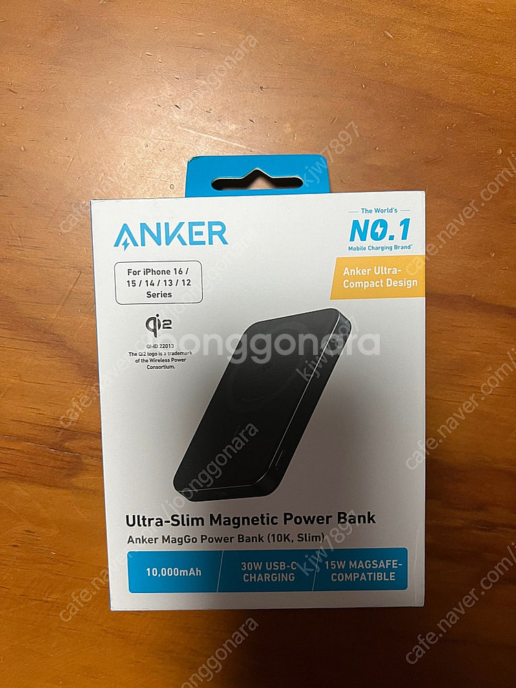 [미개봉] 앤커 맥고 보조배터리 10000mAh (A1...--0