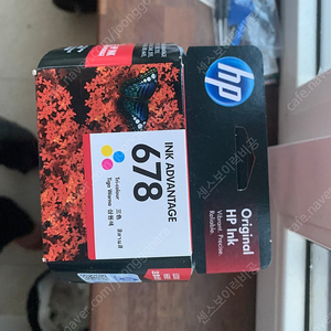 hp 678 정품잉크 컬러 6개(택포4만원)