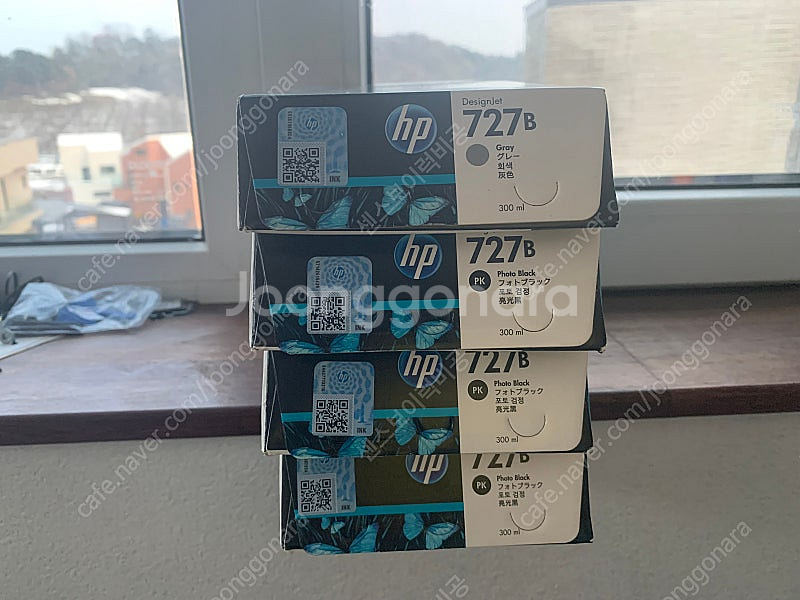 HP 3WX20A 포토검정 727B 외 회색--3