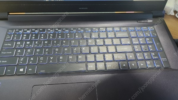 한성게임용노트북 17인 i7 9세대 xh797r 이미지