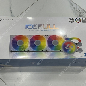 [미개봉 새제품 / 3열 수냉쿨러] 이엠텍 레드빗 ICEFULL 360 ARGB 판매 합니다.