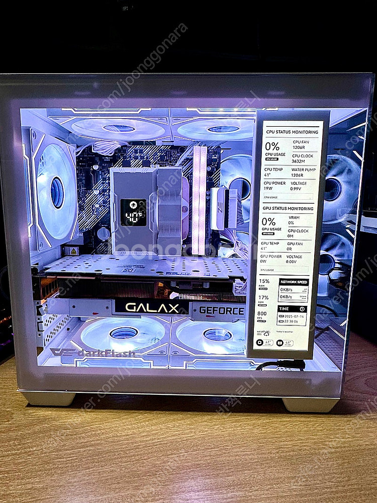 데스크탑 PC 컴퓨터 팝니다. 게이밍·영상편집·화이트 ...--6