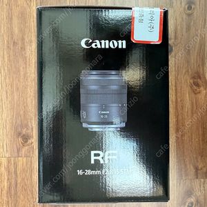 (가격인하) 캐논 RF16-28mm F2.8 IS STM 렌즈 신품급 풀박스