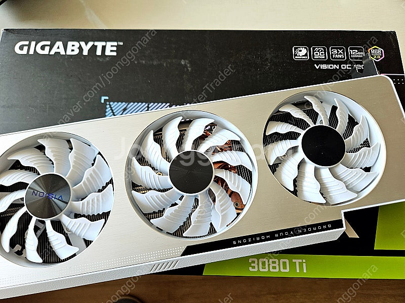 기가바이트 RTX 3080TI Vision 비젼 판매합...--4