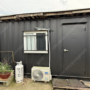 3m x 4m 컨테이너(바닥 전기온돌 판넬 내장, 에어컨 있음, 싱크대 있음)