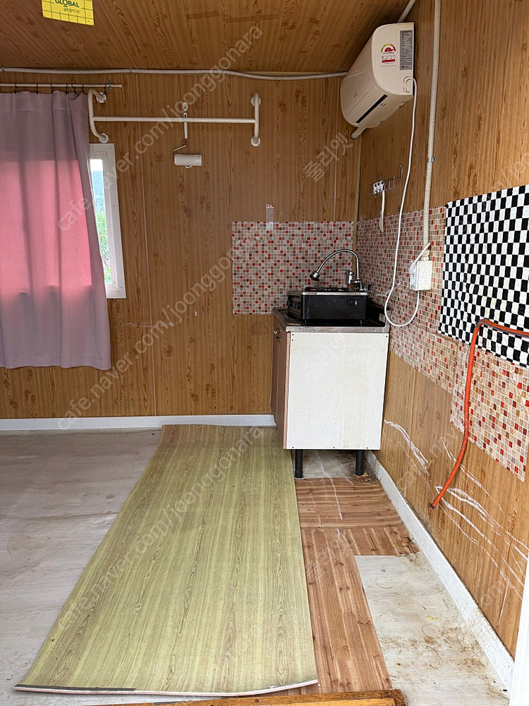 3m x 4m 컨테이너(에어컨 있음, 싱크대 있음) 이미지