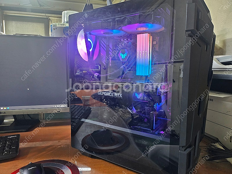 대구 개인 5800x3d rtx3080 tuf 본체 팝...--0