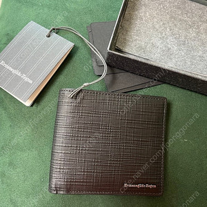 에르메네질도 제냐 블랙 빌포드 지갑 새제품 이미지