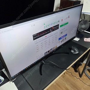 LG 21:9 울트라와이드 모니터/34인치/34WK500/75hz