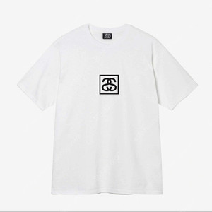 스투시 스퀘어드 티셔츠 화이트