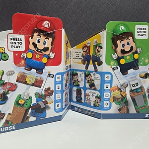 레고 마리오 루이지 스타터팩 . 71360 / 71387 . 부품 다있음. 상태 굿