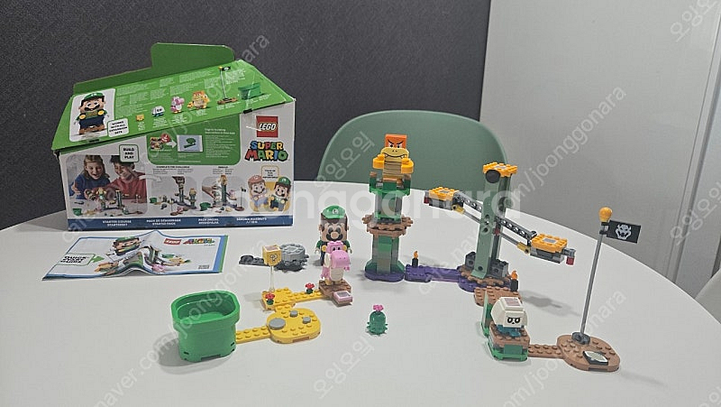 레고 마리오 루이지 스타터팩 . 71360 / 71387 . 부품 다있음. 상태 굿--4