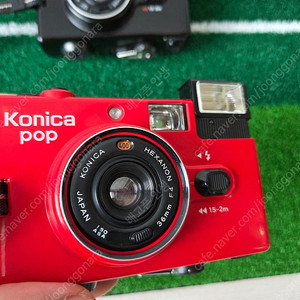 KONICA POP RED 코니카팝 레드 전기능정상작동 + 서비스 EFJ 블랙