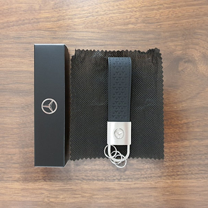 [새제품]벤츠 순정 가죽키링